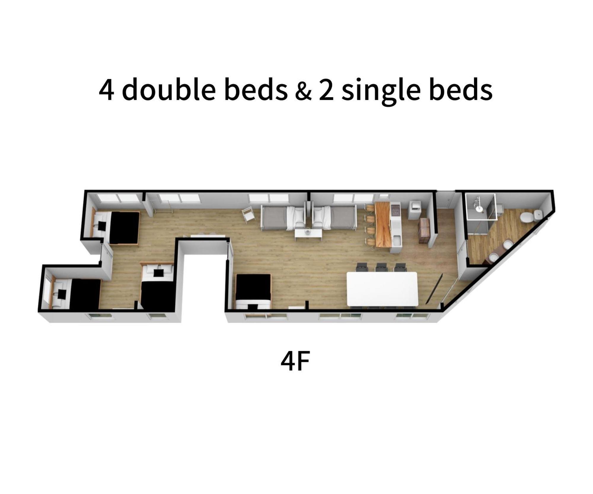 U.House Aparthotel Osaka Phòng bức ảnh
